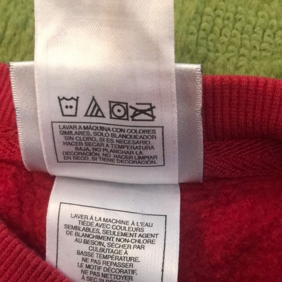 Disney Tops - red Waffle LS & grey graphic SS tee - Sz  S - Picture 6 of 16